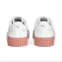 Carina 2.0 Women's Sneakers in White/Hibiscus Flower/Gold, Size 8 by Puma