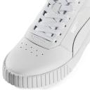 Carina 2.0 Women's Sneakers in White/Silver, Size 10.5 by Puma