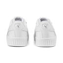 Carina 2.0 Women's Sneakers in White/Silver, Size 10.5 by Puma