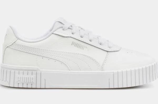 Carina 2.0 Women's Sneakers in White/Silver, Size 8.5 by Puma