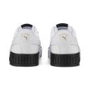 Carina 2.0 Women's Sneakers in White/Team Gold, Size 10.5 by Puma