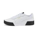 Carina 2.0 Women's Sneakers in White/Team Gold, Size 10.5 by Puma
