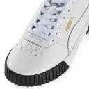 Carina 2.0 Women's Sneakers in White/Team Gold, Size 10.5 by Puma