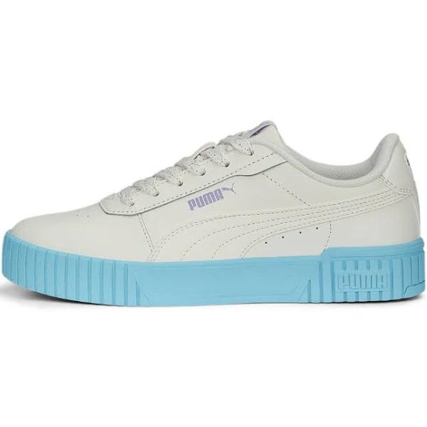 Carina 2.0 Yummy Women's Sneakers in Warm White/Team Violet/Hero Blue, Size 7 by Puma