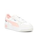 Carina Women's Street Sneakers in White/Rose Dust/Feather Gray, Size 10 by Puma
