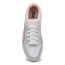 Carina Women's Street Sneakers in White/Rose Dust/Feather Gray, Size 7.5 by Puma
