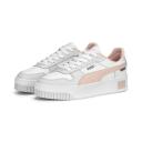 Carina Women's Street Sneakers in White/Rose Dust/Feather Gray, Size 8.5 by Puma