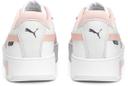 Carina Women's Street Sneakers in White/Rose Dust/Feather Gray, Size 9 by Puma