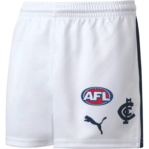 Carlton Football Club Youth Replica Shorts in Dark Navy/Cfc Away, Size XL by Puma