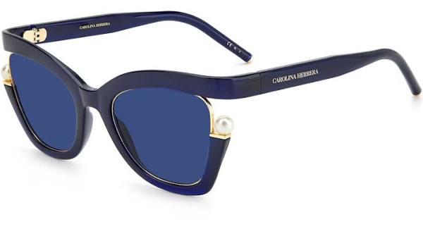 Carolina Herrera CH 0002/S Women Sunglasses - Blue