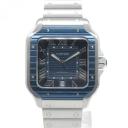 Cartier Santos de Cartier Lm Wrist Watch Watch(Blue)