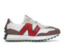 Casablanca White & Red New Balance Edition 327 Sneakers