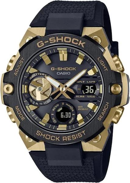Casio Analog Stainless Steel Black Dial Quartz MTP-B125D-1A MTPB125D-1 Men's Watch