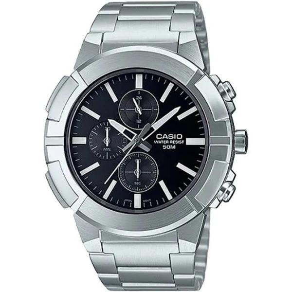 Casio Dress Heavy-Duty Stainless Steel Digital Watch