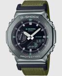 Casio G-Shock Solar Bluetooth 2100 Green Casioak GAB2100-3A Watch - Casio Wristwatch