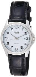 CASIO Men's Leather Analog Wrist Watch MTP-1183E-7BDF