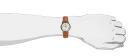 Casio Quartz Silver Dial Brown Leather MTP-1095E-7BDF MTP1095E-7BDF Men's Watch