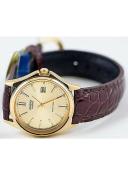 Casio Women's LTP-1183Q-9A 'Dress' Brown Leather Watch