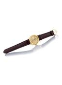 Casio Women's LTP-1183Q-9A 'Dress' Brown Leather Watch