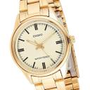 Casio Women's Ltp-v005g-7a Gold Stainless Steel Analog Watch
