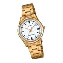 Casio Women's Ltp-v005g-7a Gold Stainless Steel Analog Watch