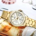 Casio Womens LTP-V005G-9A Gold Stainless Steel Analog Watch