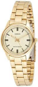 Casio Womens LTP-V005G-9A Gold Stainless Steel Analog Watch