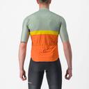 Castelli A Blocco Jersey - Ivory/Bordeaux/Electric Lime/Sedona Sage