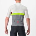 Castelli A Blocco Jersey - Ivory/Bordeaux/Electric Lime/Sedona Sage