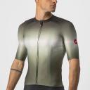 Castelli Aero Race 6.0 Jersey - M - Military green/light Black