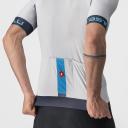 Castelli Entrata VI Jersey in Fiery Red/Grey/Ivory