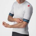 Castelli Entrata VI Jersey - XL - Fiery Red/Dark Gray/Ivory