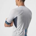 Castelli Entrata VI Jersey - XL - Fiery Red/Dark Gray/Ivory
