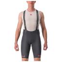 Castelli Free Aero RC Classic Bib Shorts in Grey/Hibiscus