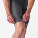 Castelli Free Aero RC Classic Bib Shorts in Grey/Hibiscus