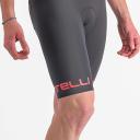 Castelli Free Aero RC Classic Bib Shorts in Grey/Hibiscus