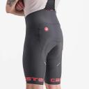Castelli Free Aero RC Classic Bib Shorts in Grey/Hibiscus