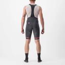 Castelli Free Aero RC Classic Bib Shorts in Grey/Hibiscus