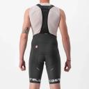 Castelli Free Aero RC Classic Bib Shorts in Grey/Hibiscus
