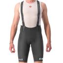 Castelli Free Aero RC Classic Bib Shorts in Grey/Hibiscus