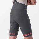 Castelli Free Aero RC Classic Bib Shorts in Grey/Hibiscus