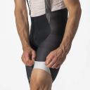 Castelli Free Aero RC Pro Bib Shorts in Savile Blue/Electric Lime