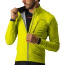 Castelli Go Jacket Chartreuse Gray