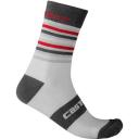 Castelli Gregge 15 Sock Red/Savile Blue