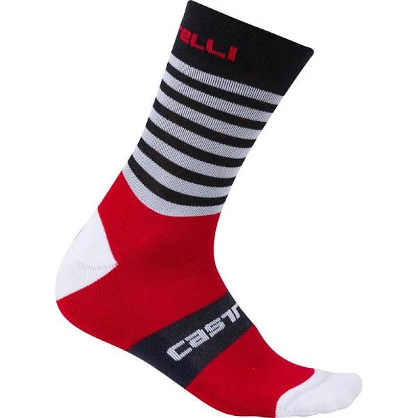 Castelli Gregge 15 Sock Royal Red L/XL