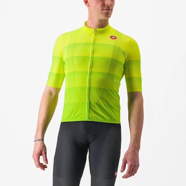 Castelli Livelli Jersey in Yellow Fluo