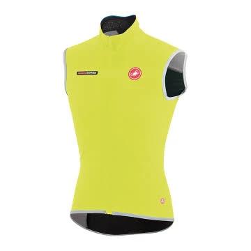 Castelli Mens Fawesome Vest - Fluro Yellow L