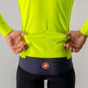Castelli Perfetto Ros Long Sleeve Jacket - M - Yellow Fluo