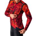Castelli Perfetto Ros Long Sleeve Jersey - Bordeaux/Pro Red/Black