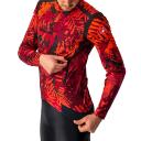 Castelli Perfetto Ros Long Sleeve Jersey - Bordeaux/Pro Red/Black